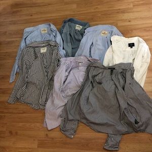 Lot of men small dress shirts